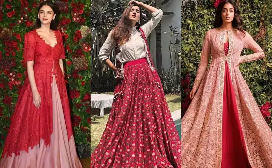 TIRED OF HEAVY BRIDAL LEHENGAS? TAKE A LOOK AT THESE COMFY KALIDARS