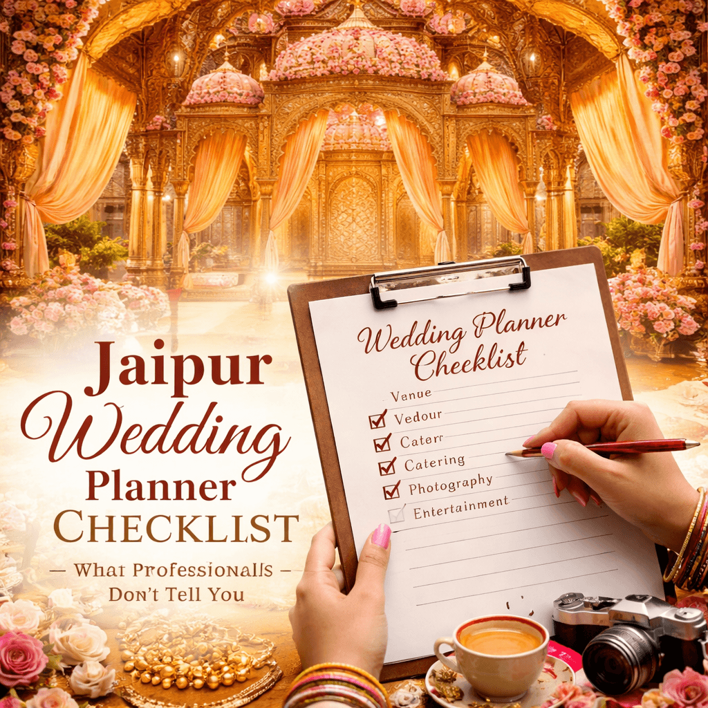 Jaipur Wedding Planner Checklist: What Professionals Don’t Tell You
