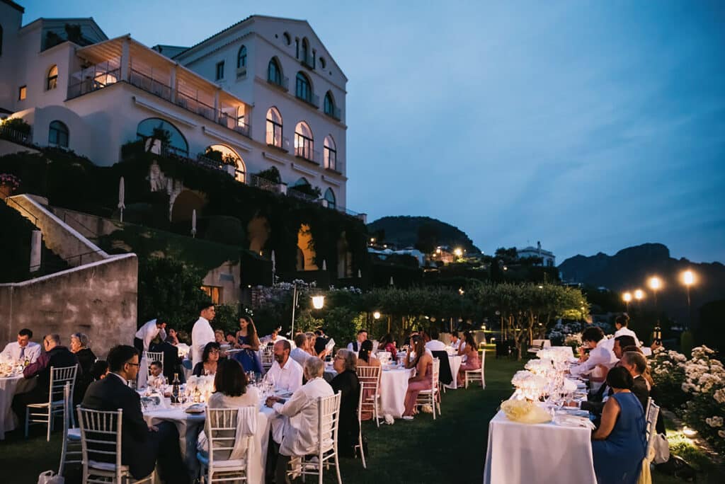 Luxurious Wedding Venues -  Hotel Caruso, Ravello, Italy