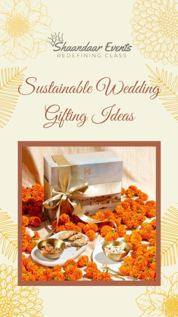 A Guide to Sustainable Wedding Gifting