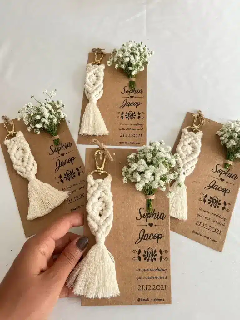 Wedding Favors Boho Wedding GIft Bridesmaid Invite Boho Etsy