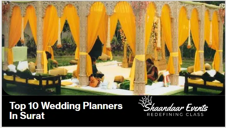 Top 10 wedding planner in Surat