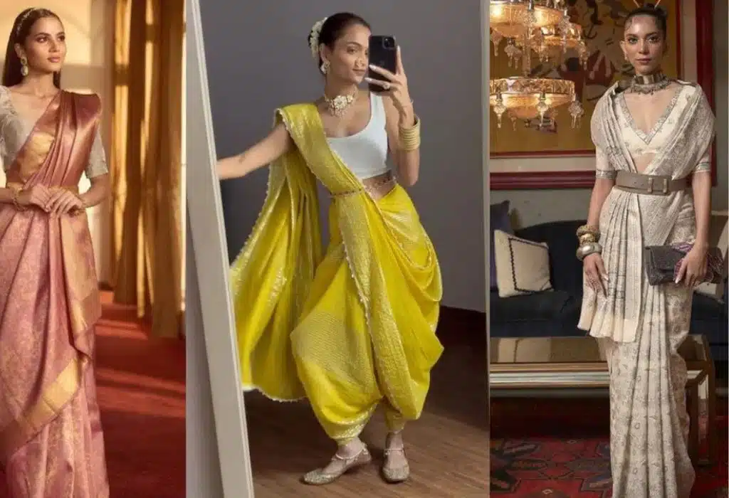 2025 Bridal Fashion Forecast: Saree Drapes, Hairstyle, Embroidered Lehengas & Western Fusion Looks