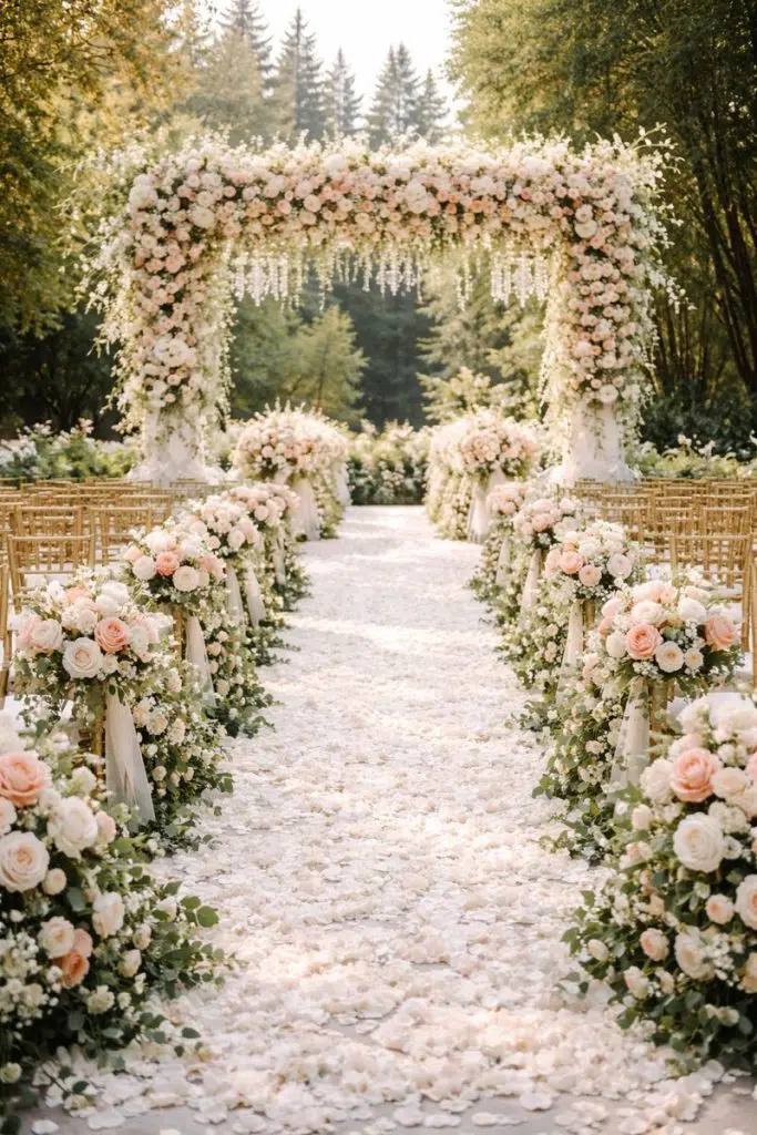 flower wedding decoration