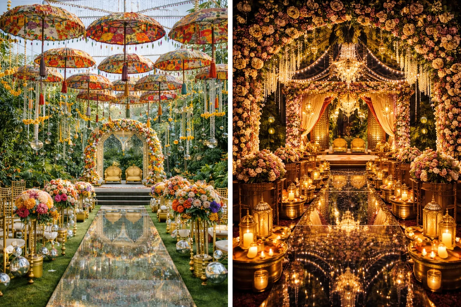 Day vs Night Wedding Decor &ndash; What Changes?