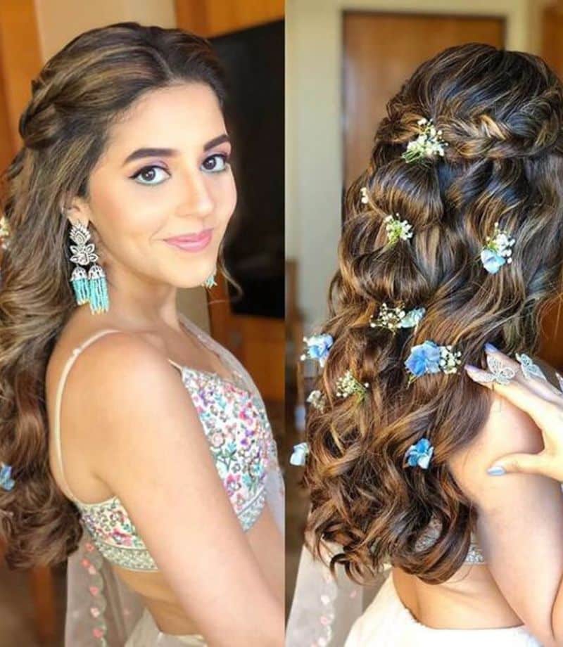 Letting Hair Down: A Relaxed Bridal Look