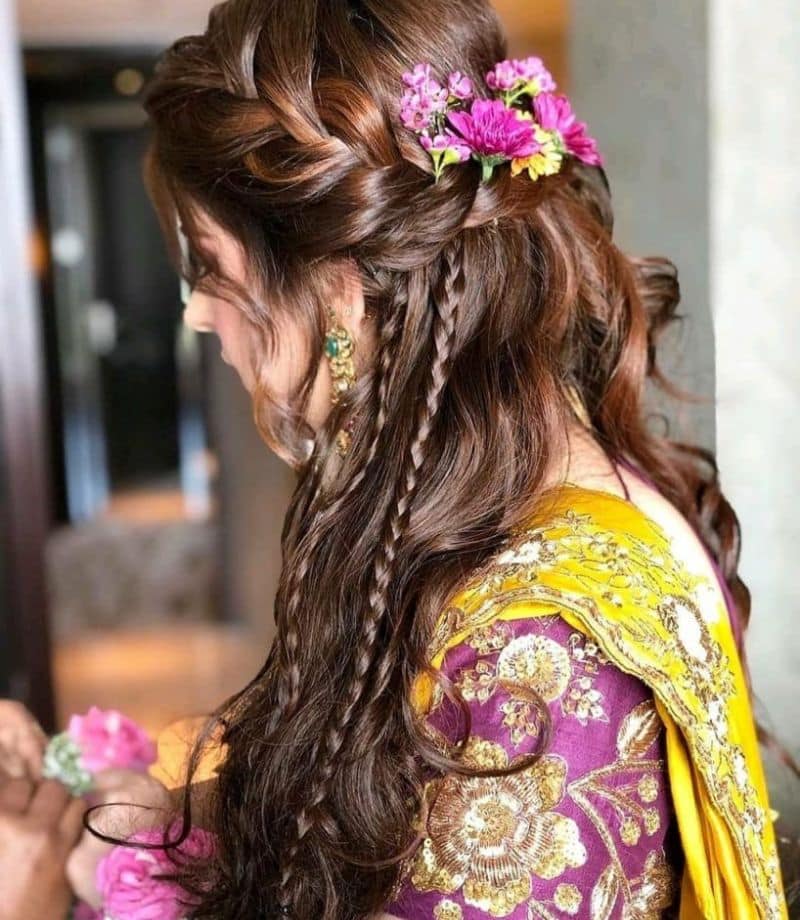 Gorgeous Bridal Curls for the Reception