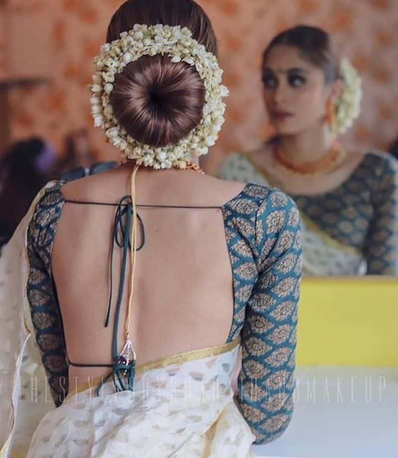 Bridal Hairstyle to Complement Your Stunning Back Design