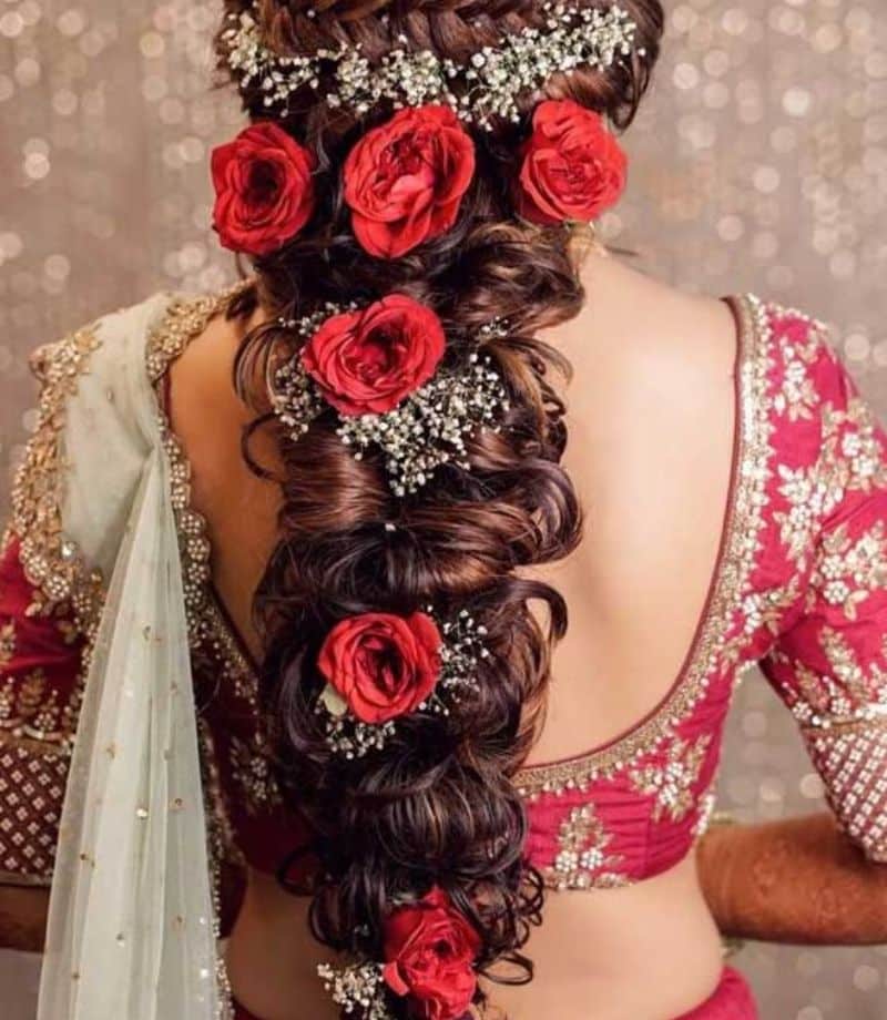 Floral Bridal Hairstyles for the Romantic Bride