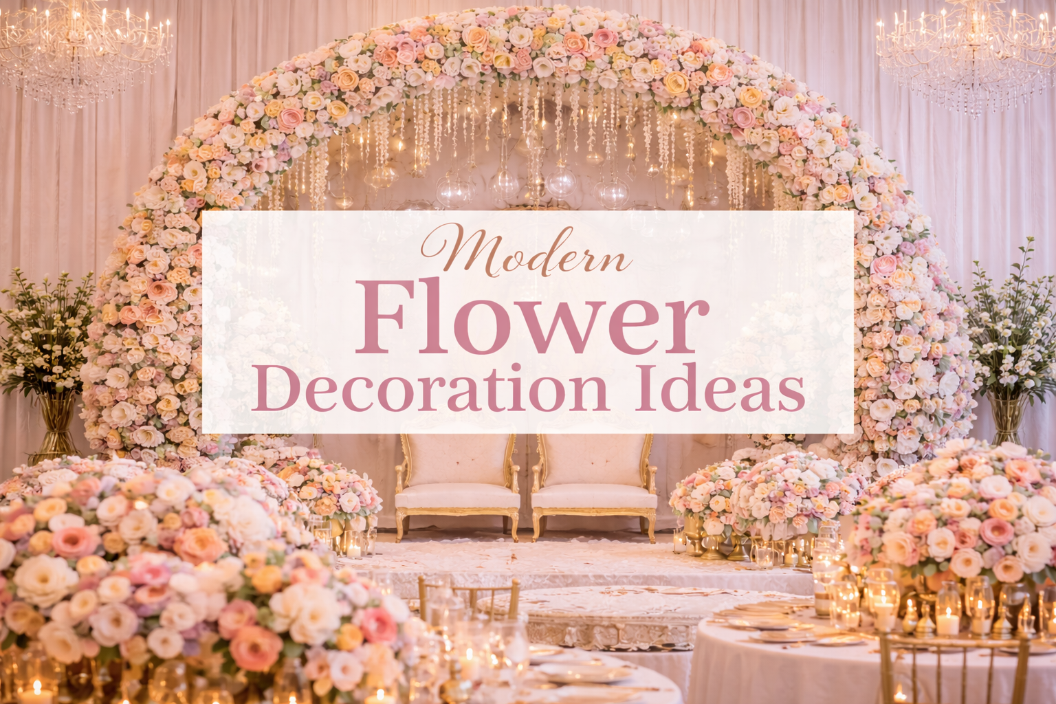 Modern Flower Decoration Ideas