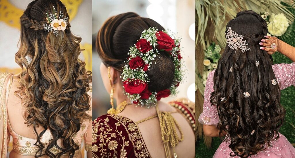 Popular Simple Yet Stunning Hair Styles for Haldi & Engagement