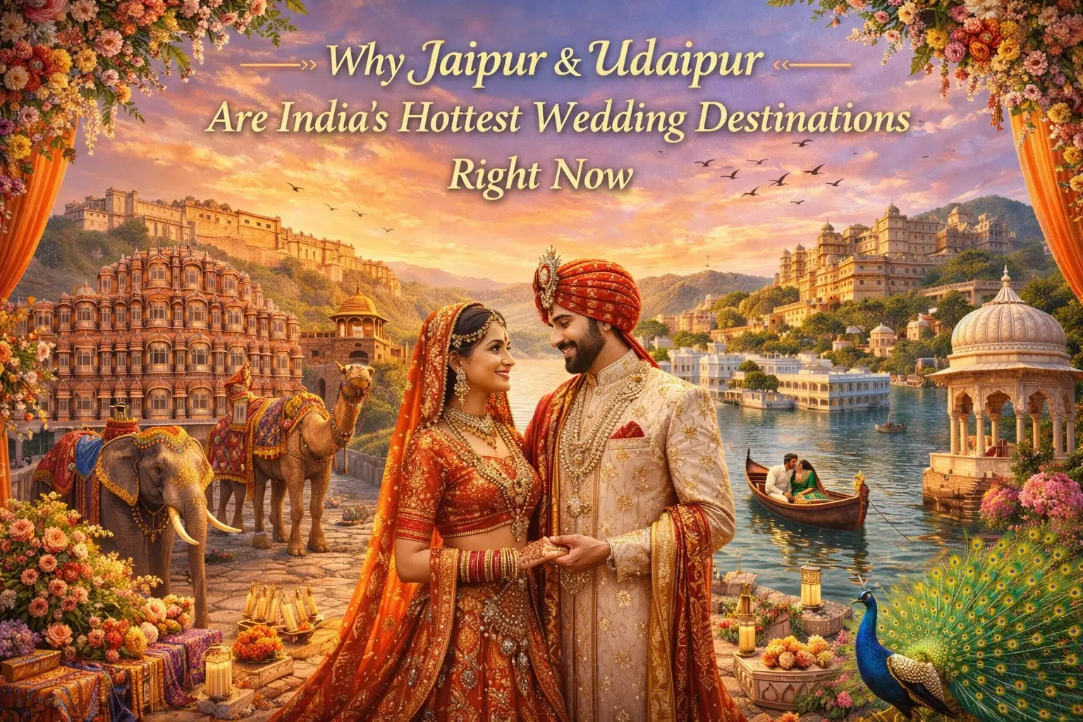 Why Jaipur & Udaipur Are India’s Hottest Wedding Destinations Right Now